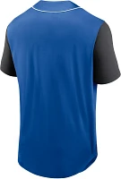 MLS Adult San Jose Earthquakes Balance Blue Baseball Jersey