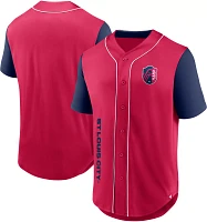 MLS Adult St. Louis City SC Balance Red Baseball Jersey