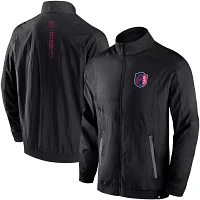 MLS Adult St. Louis City SC Header Blackout Black Full-Zip Jacket