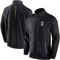 MLS Adult Columbus Crew Header Blackout Black Full-Zip Jacket