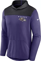 Nike Men's Baltimore Ravens Alternate Purple Hooded Long Sleeve T-Shirt