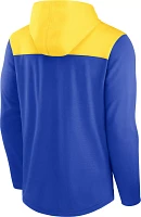 Nike Men's Los Angeles Rams Alternate Royal Hooded Long Sleeve T-Shirt