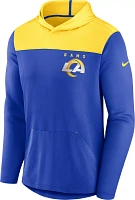 Nike Men's Los Angeles Rams Alternate Royal Hooded Long Sleeve T-Shirt