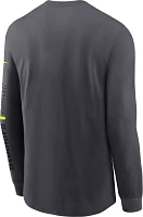 Nike Men's Pittsburgh Steelers 2023 Volt Dri-FIT Anthracite Long Sleeve T-Shirt