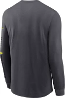 Nike Men's Chicago Bears 2023 Volt Dri-FIT Anthracite Long Sleeve T-Shirt