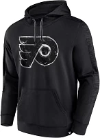 NHL Philadelphia Flyers Iced Out Black Pullover Hoodie