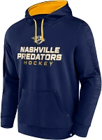 NHL Nashville Predators Wordmark Navy Pullover Hoodie