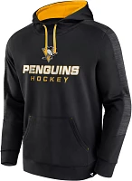 NHL Pittsburgh Penguins Wordmark Black Pullover Hoodie