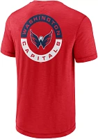 NHL Washington Capitals 2-Hit Logo Red T-Shirt