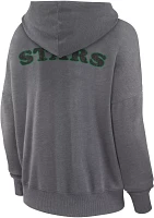 NHL Women's Dallas Stars Snow Wash Grey Pullover Hoodie