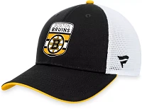 NHL Boston Bruins 2023-2024 Authentic Pro Draft Trucker Hat