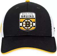 NHL Boston Bruins 2023-2024 Authentic Pro Draft Trucker Hat