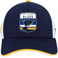 NHL St. Louis Blues 2023-2024 Authentic Pro Draft Trucker Hat