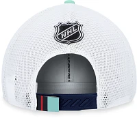 NHL Seattle Kraken 2023-2024 Authentic Pro Draft Trucker Hat