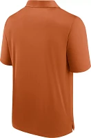 NCAA Men's Texas Longhorns Burnt Orange Defender Embossed Polo