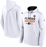 NHL 2023-2024 Stadium Series Philadelphia Flyers Authentic Pro White Fleece Pullover Hoodie