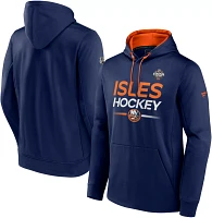 NHL 2023-2024 Stadium Series New York Islanders Authentic Pro Navy Fleece Pullover Hoodie