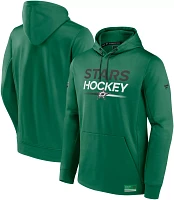 NHL Dallas Stars Authentic Pro Rink Green Pullover Hoodie