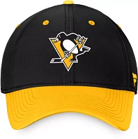 NHL Pittsburgh Penguins 2023 Authentic Pro Draft 2-Tone Flex Hat