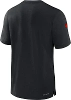 Nike Men's Cleveland Browns Sideline Player Black T-Shirt