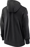 Nike Men's Minnesota Vikings 2023 Sideline Club Black Full-Zip Hoodie