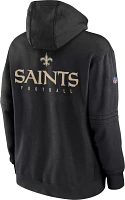 Nike Men's New Orleans Saints 2023 Sideline Club Black Pullover Hoodie