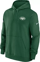 Nike Men's New York Jets 2023 Sideline Club Green Pullover Hoodie