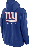 Nike Men's New York Giants 2023 Sideline Club Blue Pullover Hoodie