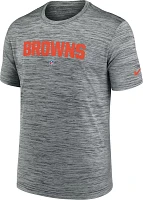 Nike Men's Cleveland Browns Sideline Velocity Grey T-Shirt