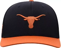 NCAA Adult Texas Longhorns Black Reflex Flexfit Hat