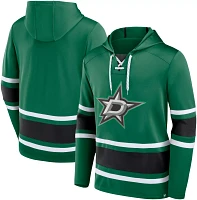 NHL Dallas Stars Laced Up Green Pullover Hoodie