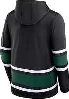 NHL Minnesota Wild Laced Up Black Pullover Hoodie