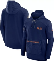 NHL 2023-2024 Stadium Series New York Islanders Authentic Pro Navy Pullover Hoodie