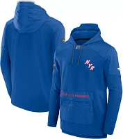 NHL 2023-2024 Stadium Series New York Rangers Authentic Pro Blue Pullover Hoodie