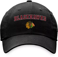 NHL Women's Chicago Blackhawks Script Black Dad Hat