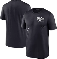 Nike Men's Minnesota Twins Blue Authentic Collection Early Work T-Shirt