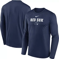 Nike Men's Boston Red Sox Navy Authentic Collection Issue Long Sleeve T-Shirt