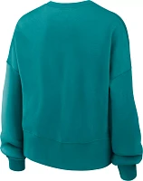 Nike Women's Seattle Mariners Mardi Gras Fleece Crew Neck Sweatshirt