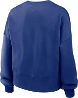 Nike Women's Philadelphia Phillies Blue Fleece Crew Neck Sweatshirt