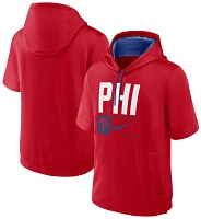 Nike Men's Philadelphia Phillies Red Lockup Short Sleeve Hoodie