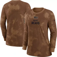 Nike Women's Chicago Bears 2023 Salute to Service Brown Long Sleeve T-Shirt