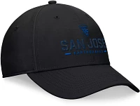 MLS Adult San Jose Earthquakes Fundamental Black Flexfit Hat