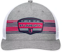 MLS Adult St. Louis City SC Stroke Grey Trucker Hat