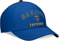 MLS Adult San Jose Earthquakes Old School Blue Unstructured Adjustable Hat