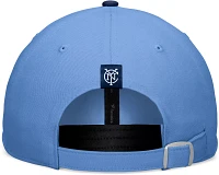 MLS Adult New York City FC Old School Blue Unstructured Adjustable Hat