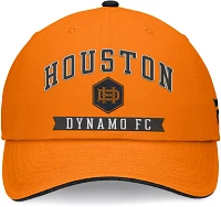 MLS Adult Houston Dynamo Old School Orange Unstructured Adjustable Hat