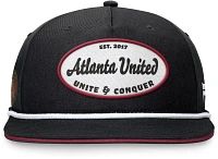 MLS Adult Atlanta United Iron Rope Black Rope Hat