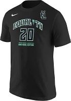 Nike Adult New York Liberty Sabrina Ionescu #20 Black T-Shirt