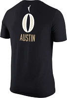 Nike Adult Washington Mystics Shakira Austin #0 Black T-Shirt