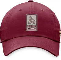 NHL Arizona Coyotes Patch Maroon Adjustable Hat